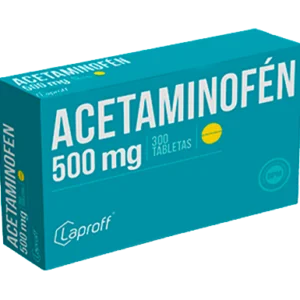 Acetaminofen 500mg X300tabs