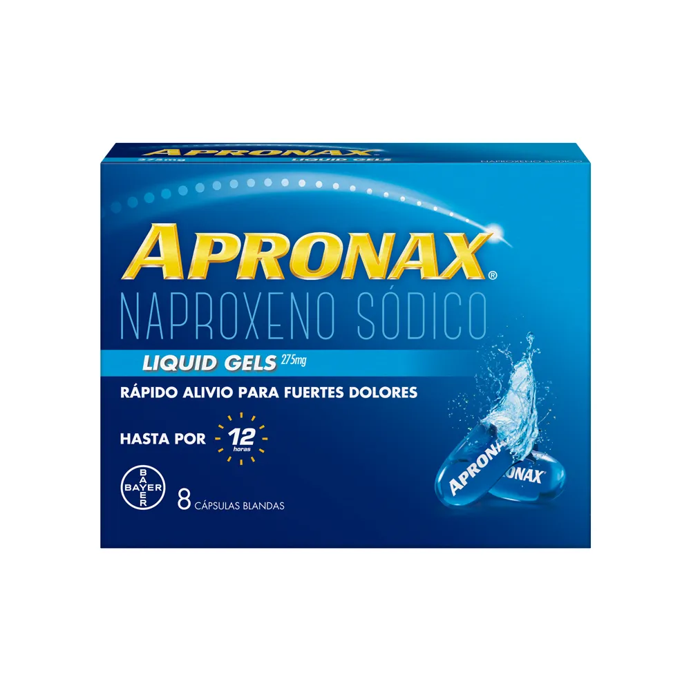 Apronax 275mg X8cap Bayer