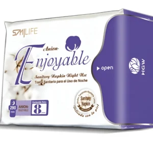 Toallas Higienicas Noche con Turmalina y Aniones de HGW