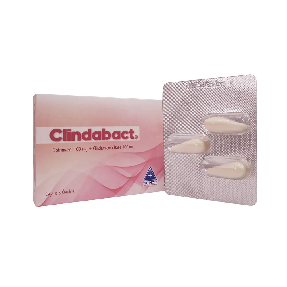 CLINDABACT CAJA X3 OVULOS