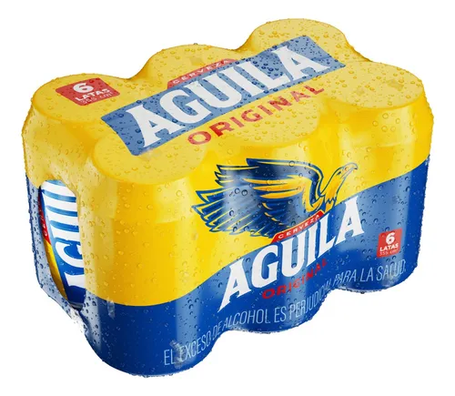 Cerveza Aguila Original 6x330ml