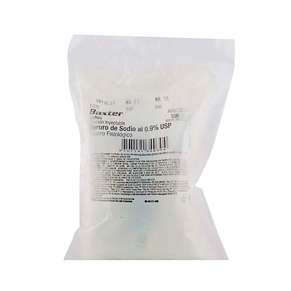 Baxter Cloruro De Sodio 500ml